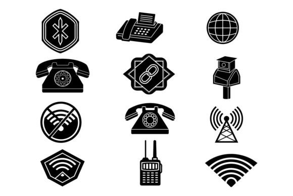 Communication Vector Icons Set: Enhancing Visual Clarity in Modern Workflows