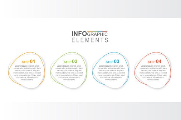 Creative Blob Shaped Infographic Design: A Modern Approach to Visual Communication