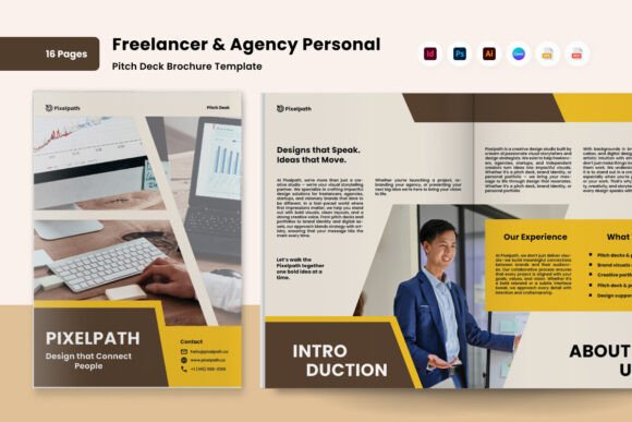 Creative Pitch Deck Brochure