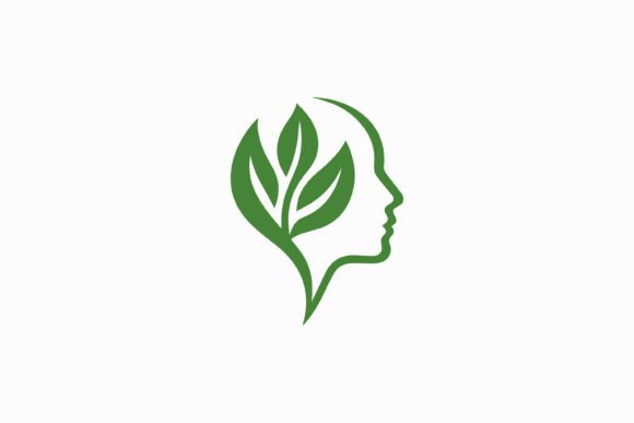 Green Health Mind and Brain Care Logo